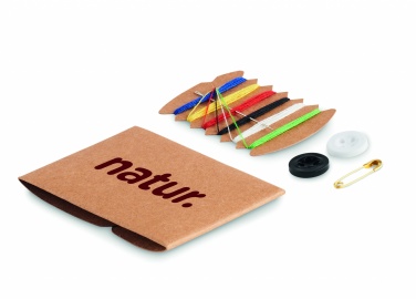 Logo trade promotional merchandise image of: Compact sewing kit