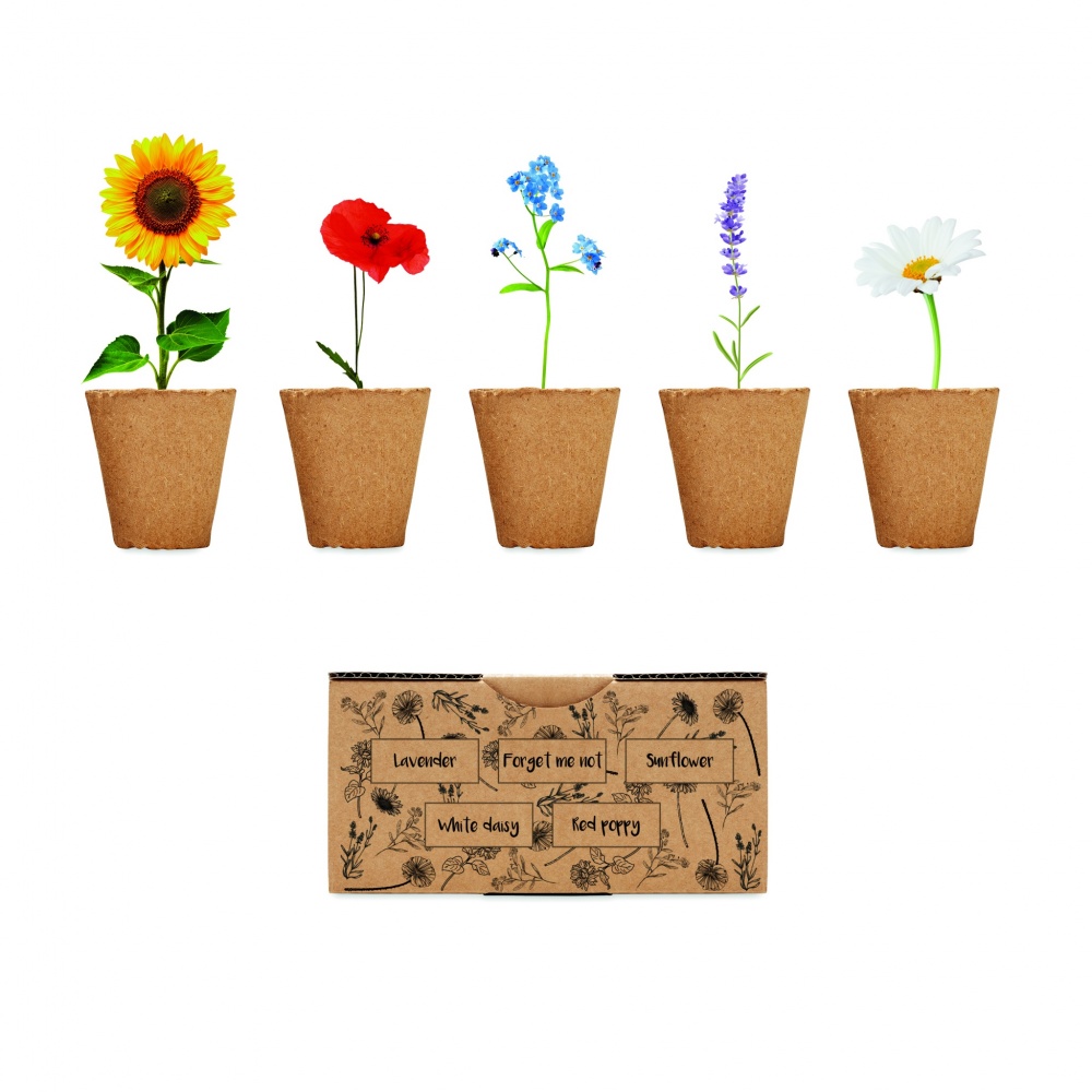 Logotrade promotional products photo of: Flowers growing kit