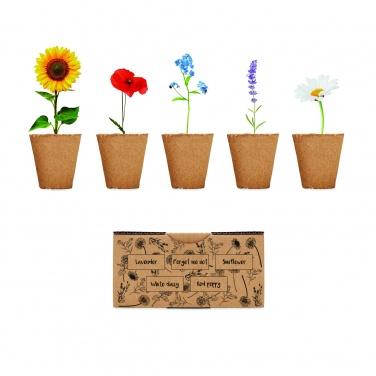 Logotrade advertising product picture of: Flowers growing kit