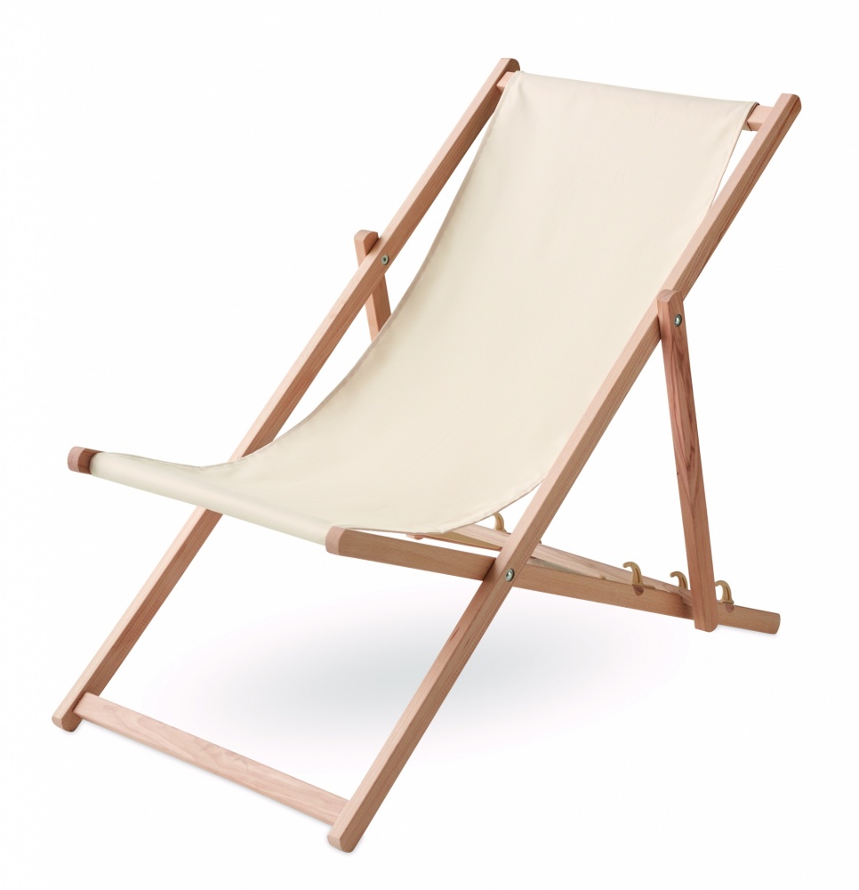Logotrade promotional gifts photo of: Beach chair in wood