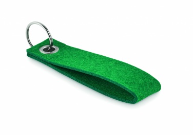 Logotrade advertising product picture of: RPET felt key ring Hämeenlinna