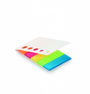 Logotrade promotional giveaway picture of: Seed paper page markers pad