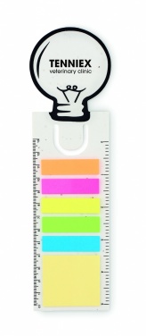 Logotrade promotional giveaway image of: Seed paper bookmark w/memo pad