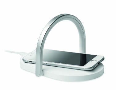 Logo trade promotional giveaway photo of: Light and wireless charger 10W