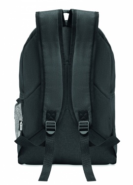 Logo trade promotional products image of: 600D RPET 2 tone backpack