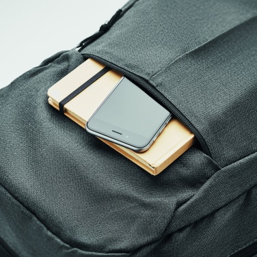 Logotrade promotional giveaway image of: 600D RPET 2 tone backpack