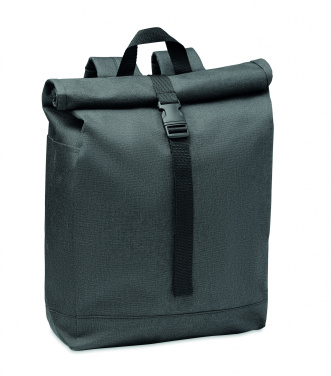 Logo trade promotional products image of: 600D RPET 2 tone backpack