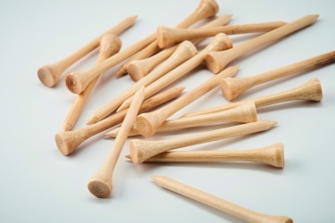 Logotrade advertising products photo of: 20 bamboo golf tees set