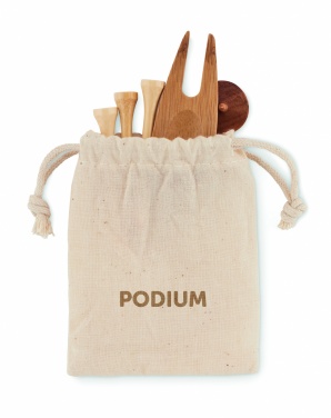 Logo trade promotional product photo of: Golf accessories set in pouch