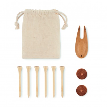 Logotrade corporate gift picture of: Golf accessories set in pouch