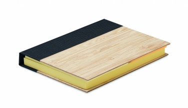 Logotrade promotional giveaway picture of: Bamboo sticky note memo pad
