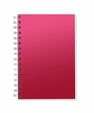 Logo trade business gift photo of: A5 RPET notebook recycled lined