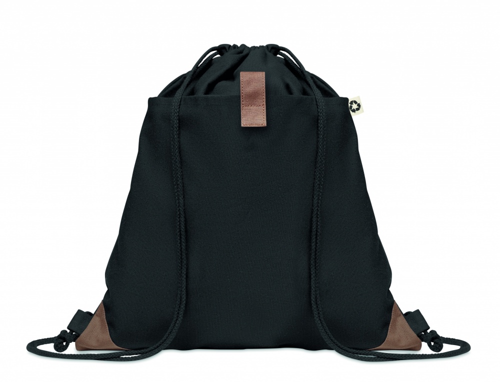 Logotrade promotional item image of: Recycled cotton drawstring bag