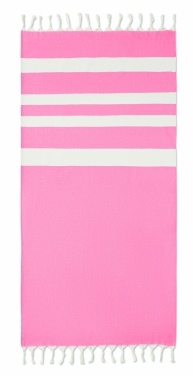 Logo trade promotional item photo of: Hamman towel blanket 140 gr/m²