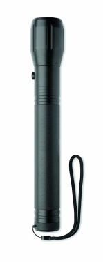 Logo trade advertising products image of: Large aluminium LED flashlight
