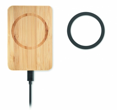 Logo trade advertising products picture of: Magnetic wireless charger 15W