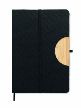 Logo trade promotional gifts image of: A5 RPET notebook 80 lined
