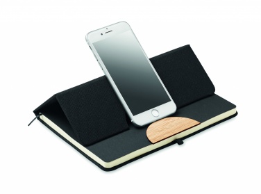 Logo trade corporate gift photo of: A5 RPET notebook 80 lined