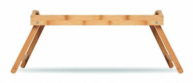 Logo trade promotional giveaways image of: Foldable bamboo tray