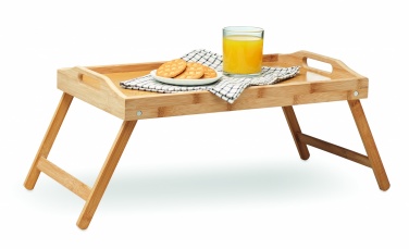 Logotrade promotional item image of: Foldable bamboo tray