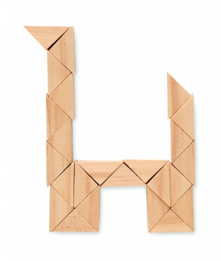 Logo trade promotional products image of: Wooden puzzle/brain teaser