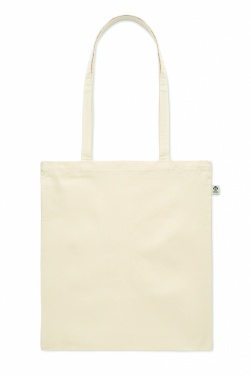 Logotrade promotional giveaway picture of: Organic cotton shopping bag