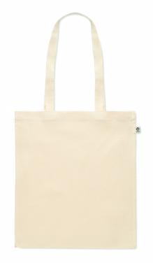 Logo trade promotional giveaway photo of: Organic cotton shopping bag