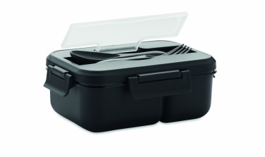 Logotrade promotional gift image of: Lunch box with cutlery in PP