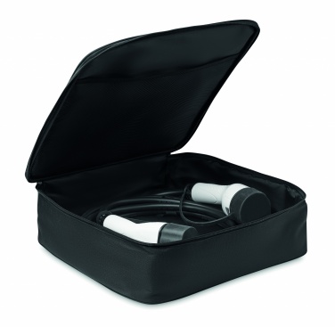 Logo trade promotional gifts picture of: 600D RPET cable car bag