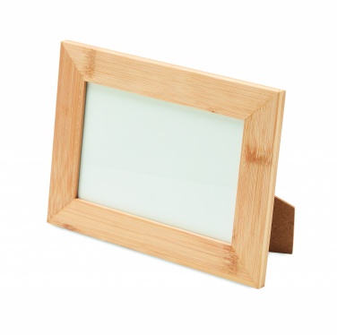 Logo trade advertising product photo of: Bamboo photo frame