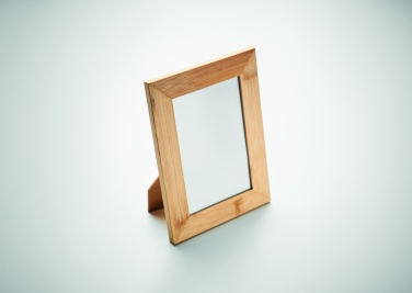Logo trade promotional merchandise photo of: Bamboo photo frame