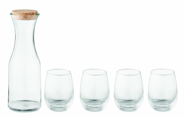 Logotrade promotional product picture of: Set of recycled glass drink
