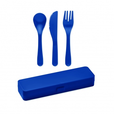 Logo trade advertising product photo of: Cutlery set recycled PP