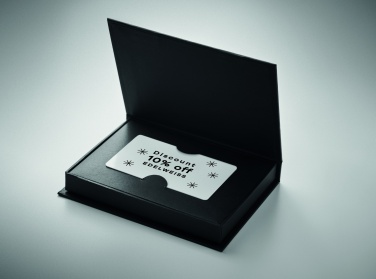 Logo trade promotional merchandise picture of: Gift card box