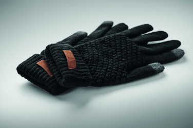 Logo trade promotional giveaway photo of: Rpet tactile gloves
