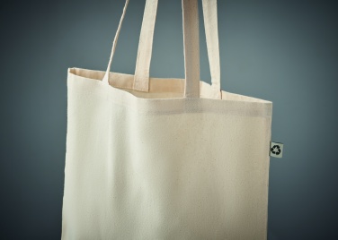 Logotrade promotional products photo of: Recycled cotton shopping bag