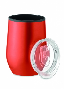 Logo trade corporate gifts picture of: Double wall travel cup 350 ml