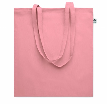 Logo trade promotional giveaways image of: Organic Cotton shopping bag