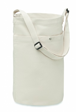 Logo trade corporate gift photo of: Canvas shopping bag 270 gr/m²