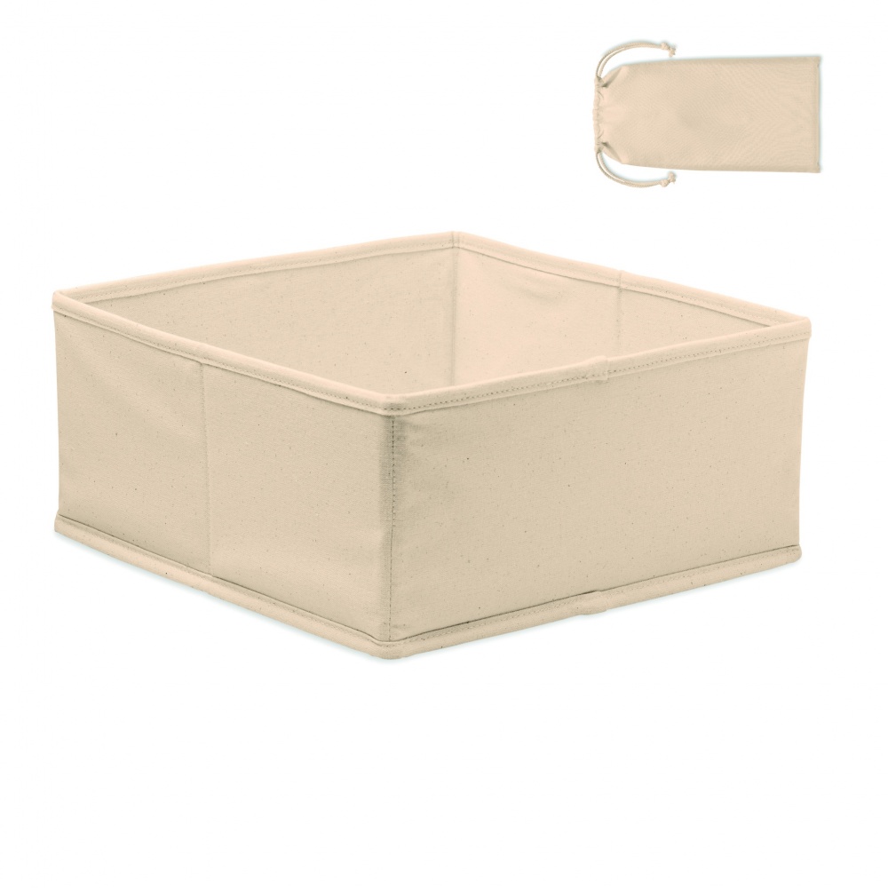 Logo trade promotional gifts image of: Large storage box 220 gr/m²