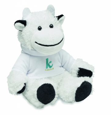 Logo trade promotional giveaways picture of: Teddy cow plush