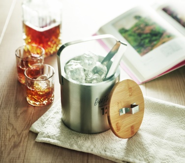Logotrade corporate gift image of: Double walled 1.2L Ice bucket