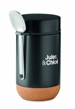 Logotrade promotional item picture of: Double wall storage jar 400 ml