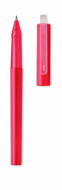 Logotrade corporate gift image of: RPET blue gel ink ball pen