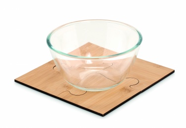 Logo trade advertising product photo of: Set of 4 puzzle coasters