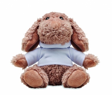 Logo trade promotional gifts image of: Dog plush wearing a hoodie