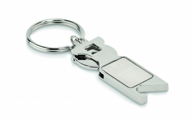 Logotrade promotional merchandise photo of: Euro Token key ring Porvoo