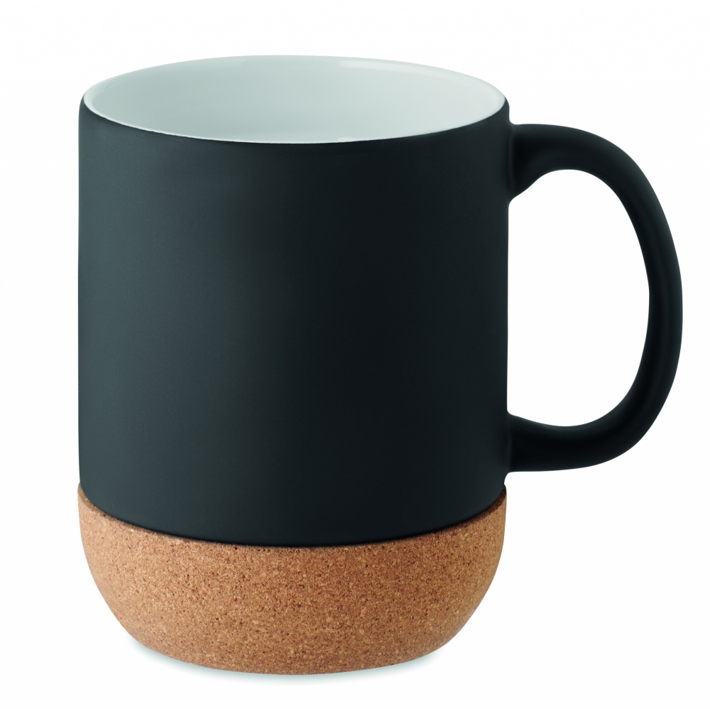 Logotrade business gifts photo of: Matt ceramic cork mug 300 ml