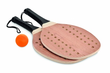 Logotrade corporate gift image of: Rosewood beach tennis set