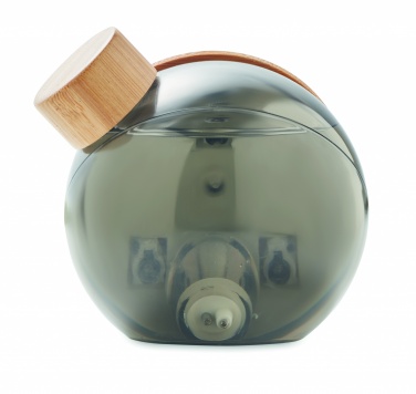 Logotrade corporate gift image of: Water powered bamboo LCD clock